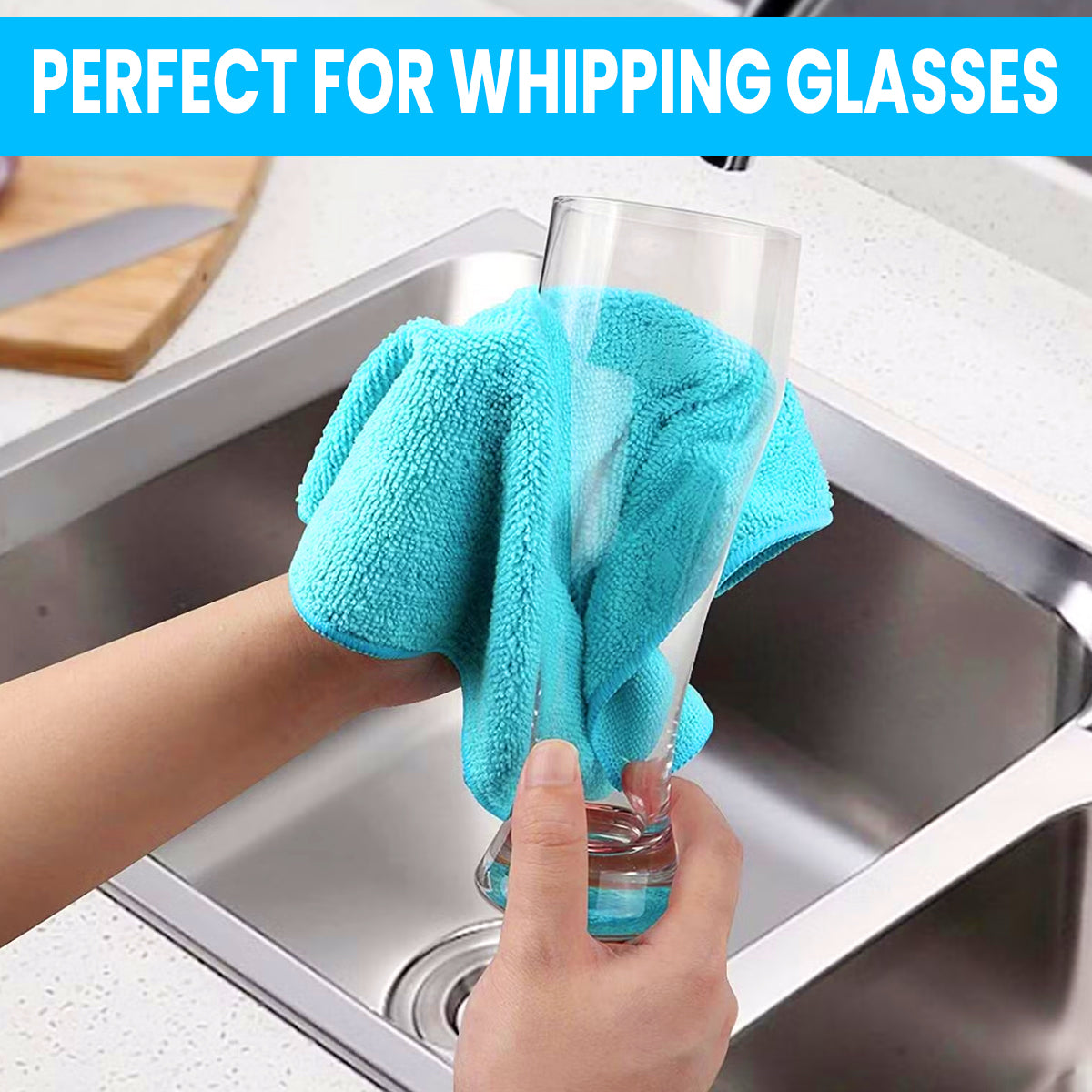 microfiber cloth perfect for kitchen cleaning