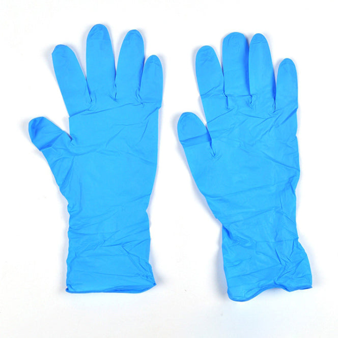 Nitrile Disposable Gloves – Blue (100pcs) | Powder-Free Medical Grade