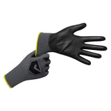 Work Gloves PU Coated General Purpose Hand Protection Garden Mechanic 6 Pairs