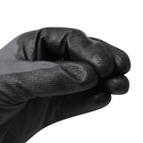 Work Gloves PU Coated General Purpose Hand Protection Garden Mechanic 6 Pairs